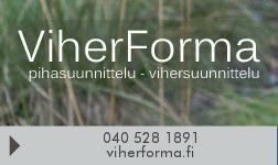Piha- ja puistosuunnittelu ViherForma logo